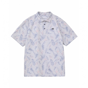 S/S Patterned Polo 3 7AJ019