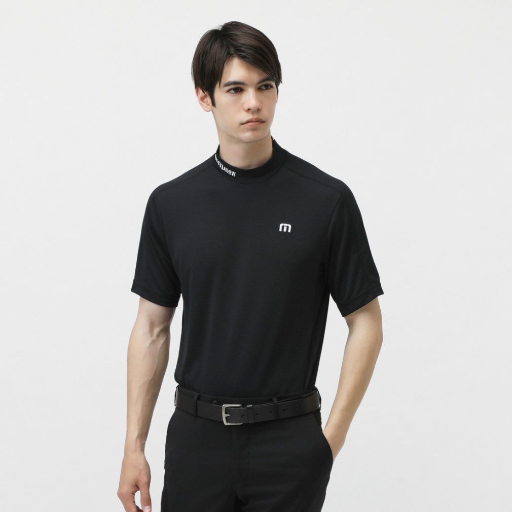 トラヴィスマシュー ゴルフウェア 半袖シャツ 春 夏 S/S Tour Mock Neck (7AJ040) メンズ TravisMathew