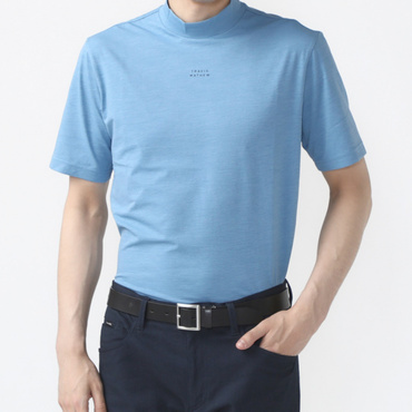 S/S Mock Neck 7AJ012