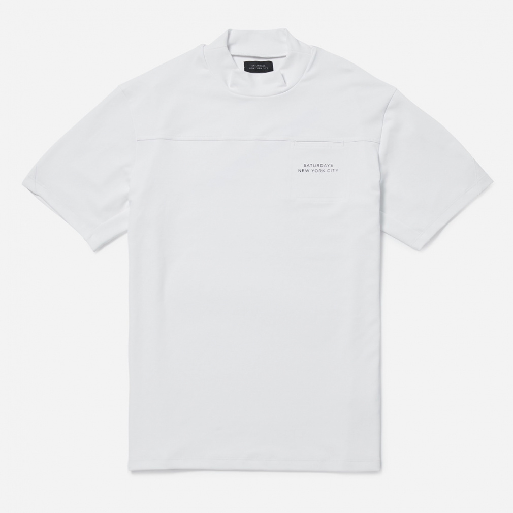 T^f[Yj[[NVeB StEFA Vc t  Pocket Mock Shirt S/S (BGM-13300) Y SATURDAYS NEW YORK CITY