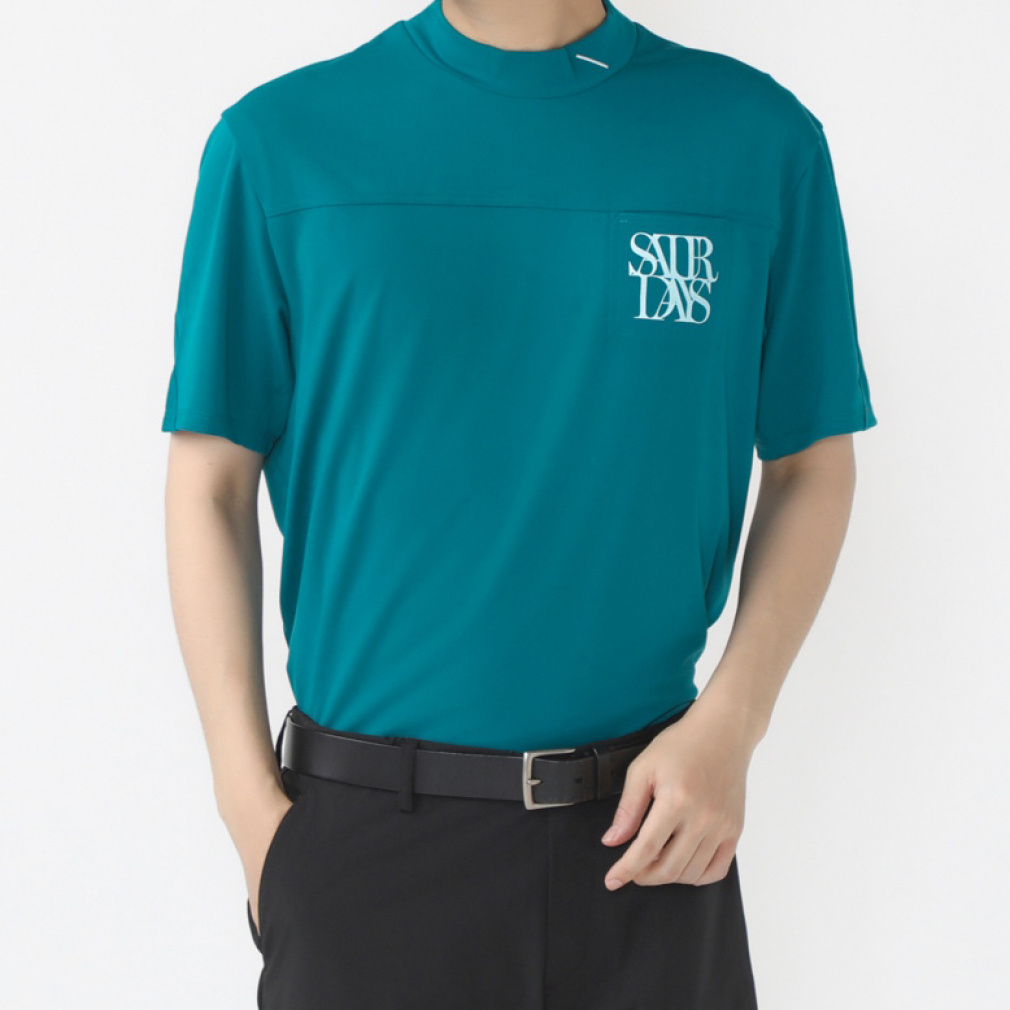 T^f[Yj[[NVeB StEFA Vc t  Pocket Mock Shirt S/S (BGM14040) Y SATURDAYS NEW YORK CITY