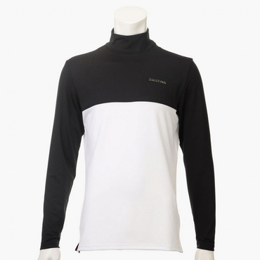 BI-COLOR LS HIGH NECK BRG223M15