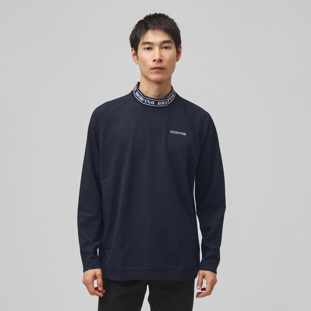 ブリーフィング ゴルフウェア 長袖シャツ 秋 冬 BRG263M19 MS NECK