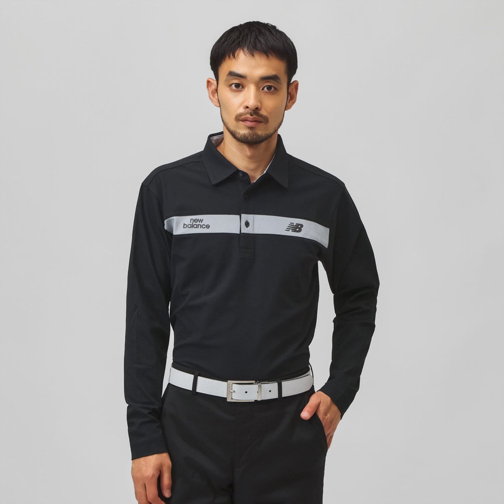 ニューバランス ゴルフウェア 長袖シャツ 秋 冬 L/SLEEVE COLLAR SHIRT