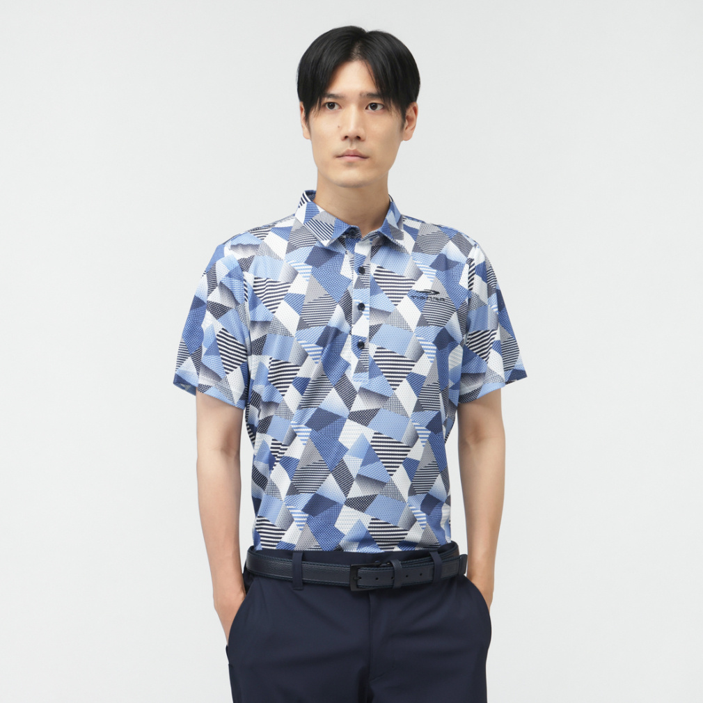 通気メッシュ総柄ポロシャツ TR-1H1825P｜Alpen Online