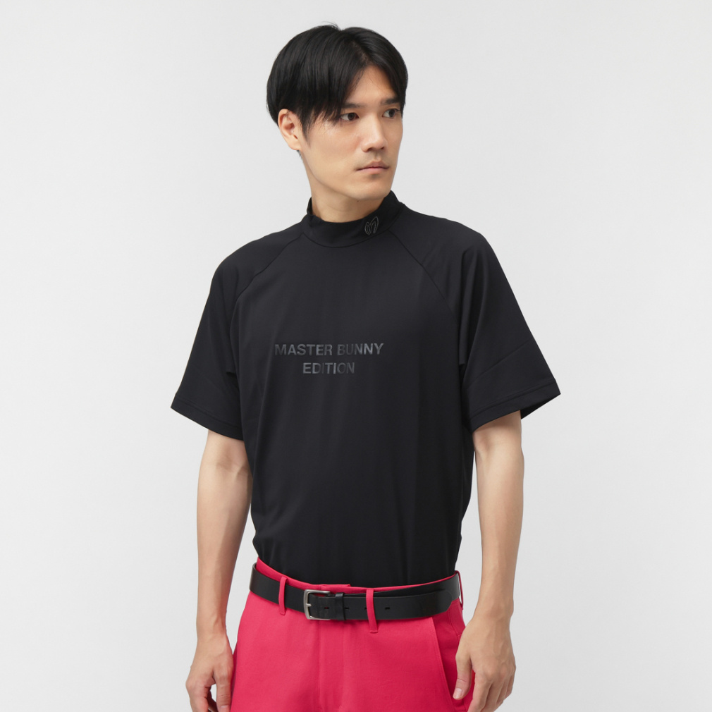 マスターバニーエディション ゴルフウェア 半袖シャツ 秋 冬 ブリスターストレッチ (7585267801) メンズ MASTER BUNNY EDITION