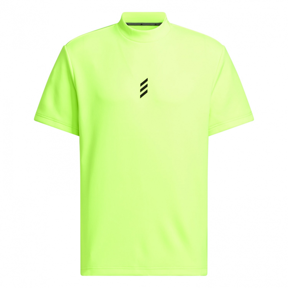 アディダス ゴルフウェア 半袖シャツ 秋 冬 コードカオス モックネック 半袖シャツ (KSL87) メンズ adidas