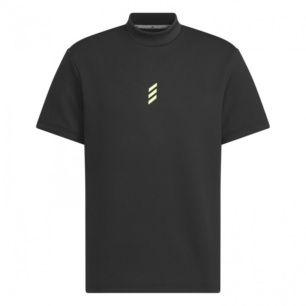 アディダス ゴルフウェア 半袖シャツ 秋 冬 コードカオス モックネック 半袖シャツ (KSL87) メンズ adidas