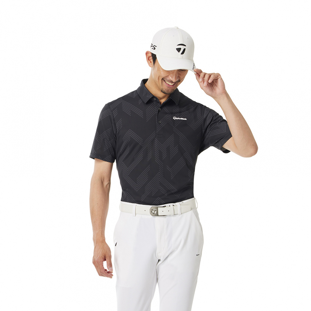 テーラーメイド ゴルフウェア 半袖シャツ 秋 冬 M T-ICEグラフィック S/S ポロ (UN962) メンズ TaylorMade