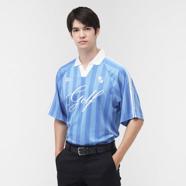 ストライプJQ 半袖ポロシャツ 2625260723