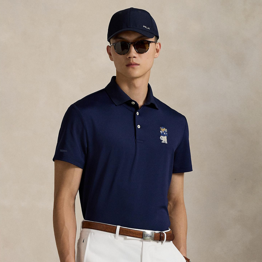 ラルフローレン ゴルフウェア 半袖シャツ 秋 冬 テーラード フィット Polo ベア ポロシャツ (FW25-2138) メンズ RALPH LAUREN