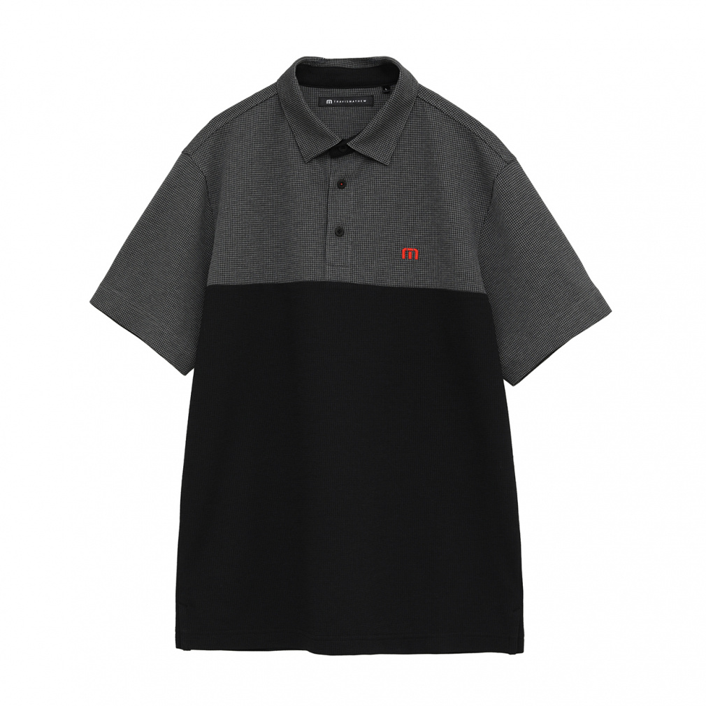 トラヴィスマシュー ゴルフウェア 半袖シャツ 秋 冬 S/S Houndstooth Polo2 (7AM054) メンズ TravisMathew