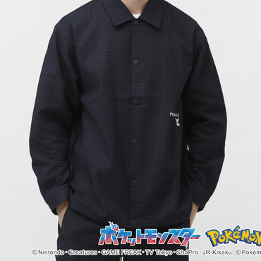 【ポケモン】ピカチュウ C/Peサッカーストライプコーチジャケット 0535120331