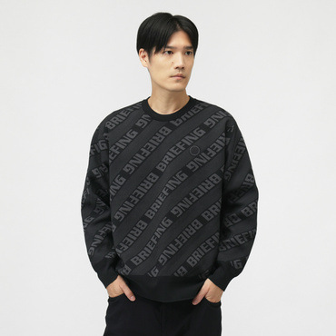 CE MS WR BIAS LOGO CREWNECK KNIT BRG253M76