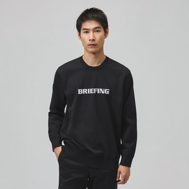BRG263M27 MS PLANE KNIT CREWNECK BRG263M27