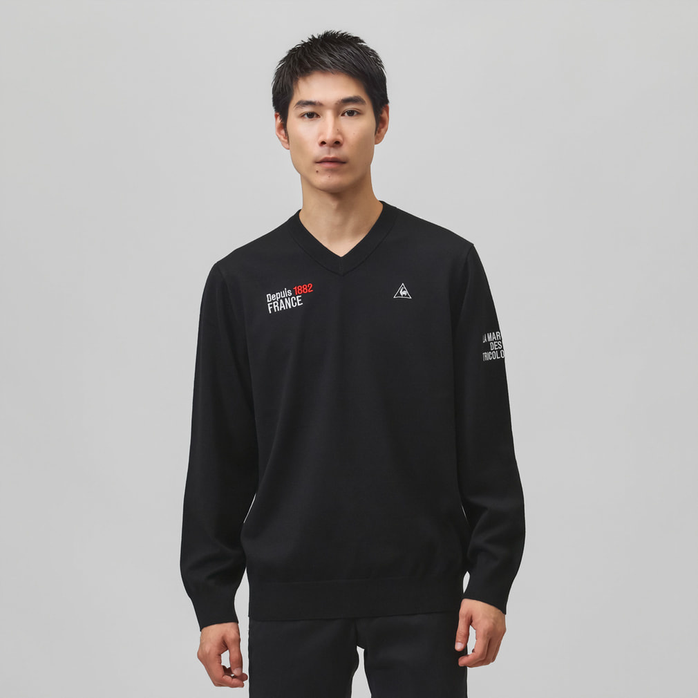 ルコックスポルティフ ゴルフ ゴルフウェア 長袖セーター 秋 冬