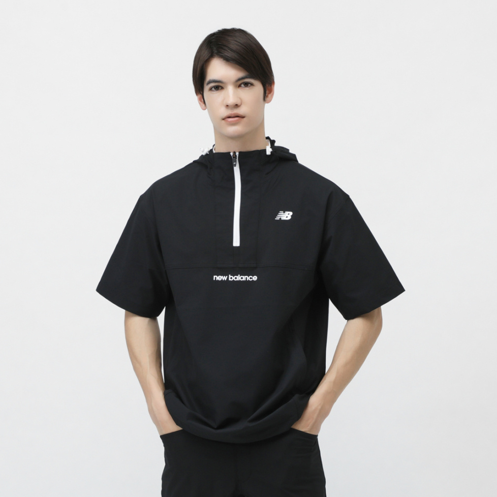 j[oX StEFA EChu[J[ t  HALF ZIP PULLOVER HOODIE (0125121001) Y New Balance