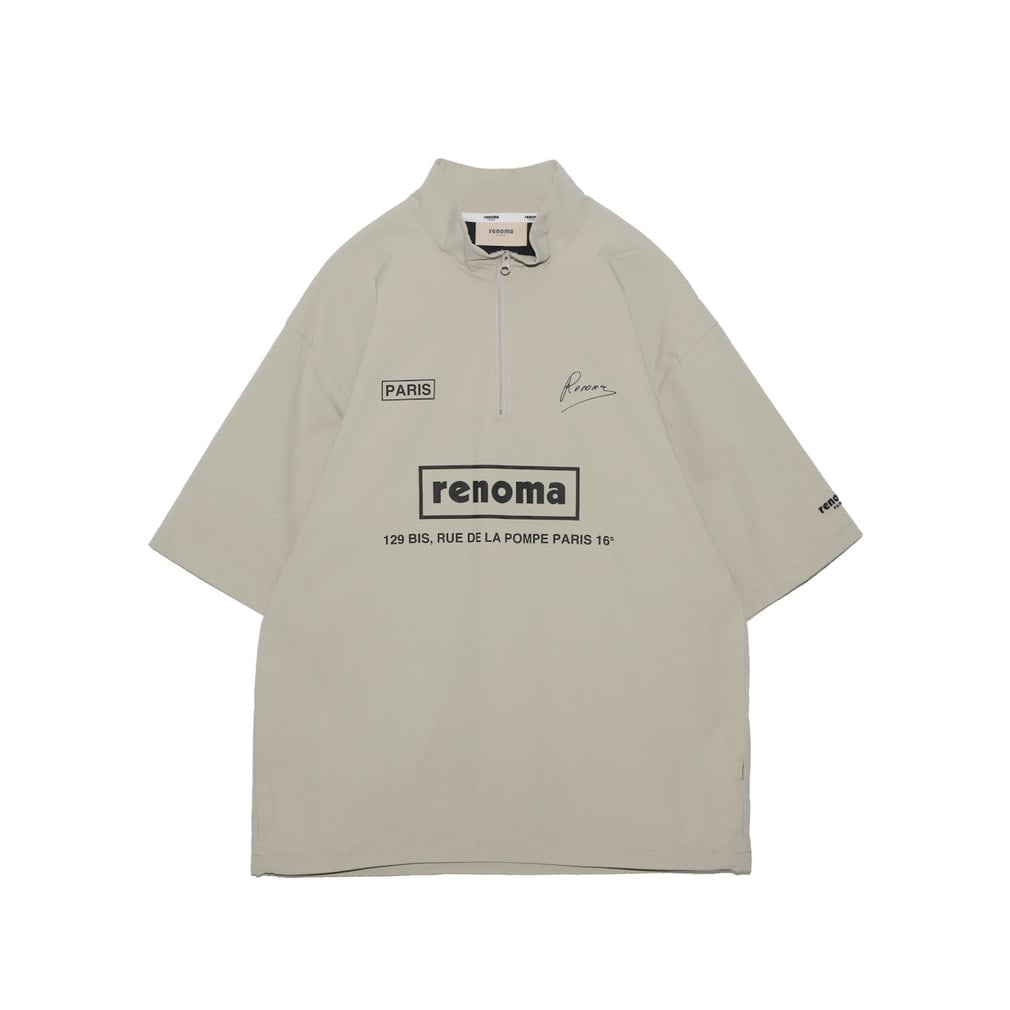 BACK SWITCH HALFZIP PO SS RGBO-002(ベージュ-S)