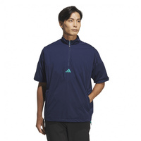 PXG メンズ ゴルフウェア 秋冬新作防風ハーフジップトップスS〜XXL対応☘️ アディダス ゴルフウェア 半袖ウインドブレーカー 秋 冬 コードカオス