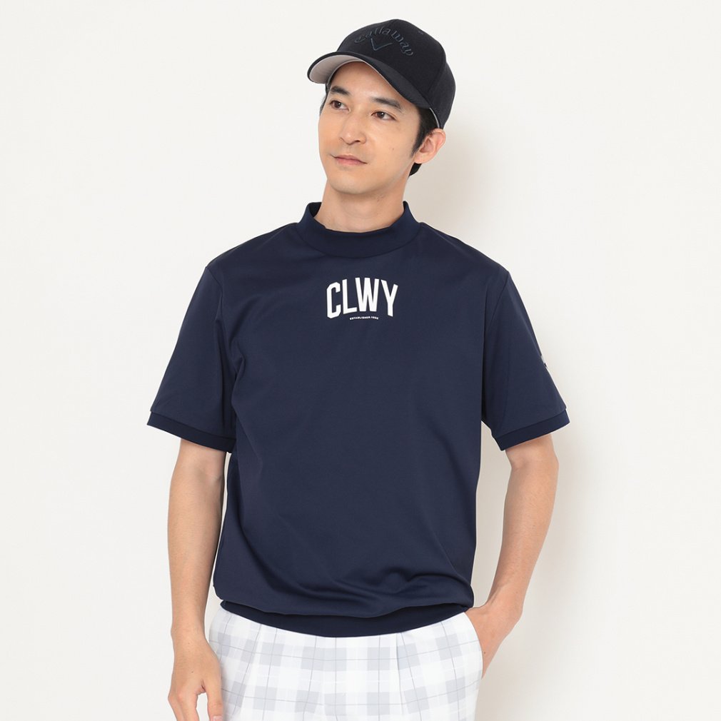 キャロウェイ ゴルフウェア 半袖ウインドブレーカー 秋 冬 スムース