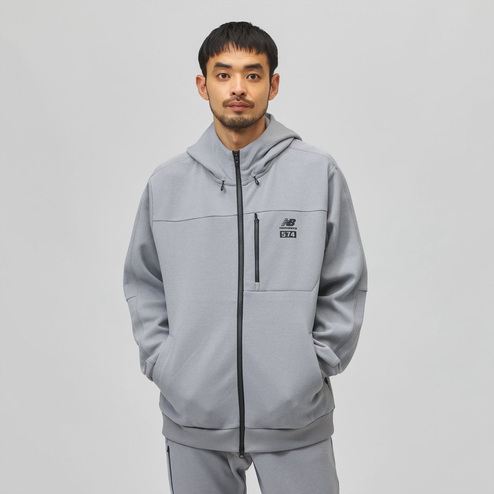 ニューバランス ゴルフウェア 長袖トレーナー 秋 冬 SWEAT FULL ZIP