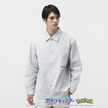 【ポケモン】ピカチュウ C/Peサッカーストライプコーチジャケット 0535120331