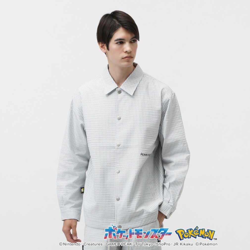 PEARLYGATES ポケモン☆ピカチュウ ☆ストライプコーチジャケット☆新品 楽天市場】PEARLY GATES ピカチュウ C/Peサッカーストライプ