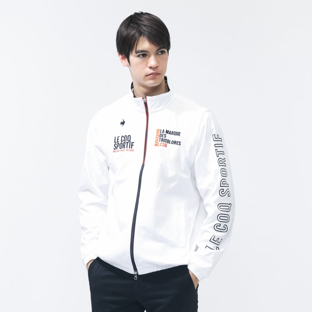 ベンチレーション2WAYブルゾン LG6SWB00M(ホワイト-M)