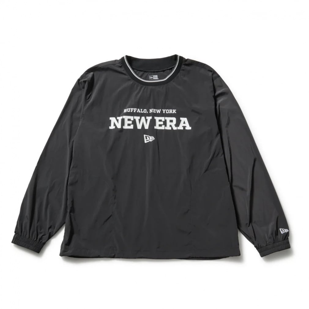 ニューエラ ゴルフウェア 長袖ウインドブレーカー 春 夏 GF WOVEN PO