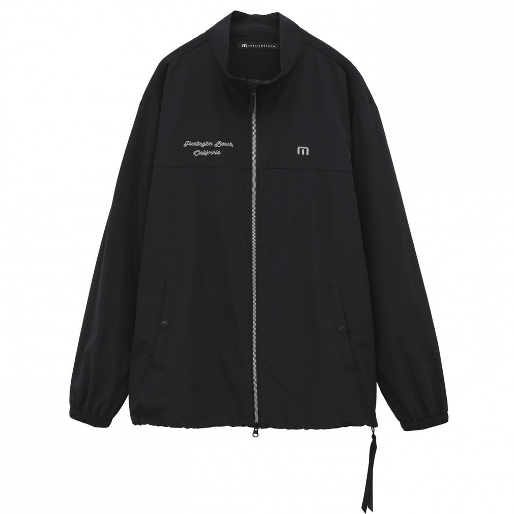 トラヴィスマシュー ゴルフウェア 長袖ウインドブレーカー 春 夏 スタンドカラー ジップジャケット (7AL002) メンズ TravisMathew