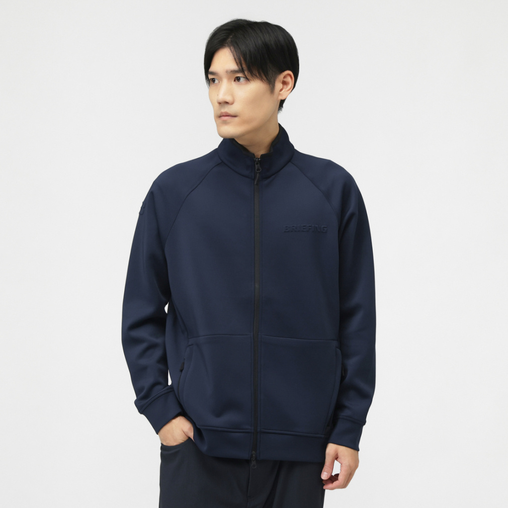 【BRIEFING】3D LOGO BLOUSON　ネイビー　M　新品未使用 BRIEFING】3D LOGO BLOUSON ネイビー M 新品未使用