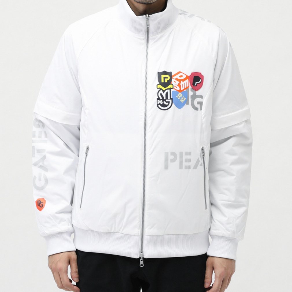 パーリーゲイツ ゴルフウェア 長袖ウインドブレーカー 秋 冬 FTY×Ny