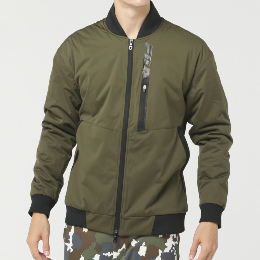 フィラ ゴルフウェア 長袖ウインドブレーカー 秋 冬 中綿ブルゾン (782261) FILA