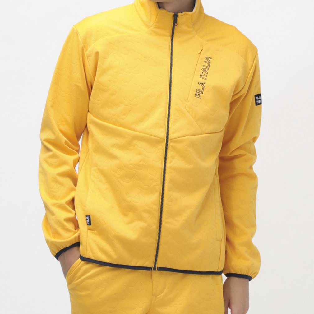 FILA GOLF フィラゴルフ ブルゾン　ジャンパー Lサイズ オレンジ 防寒 FILA GOLF フィラゴルフ ブルゾン ジャンパー Lサイズ オレンジ