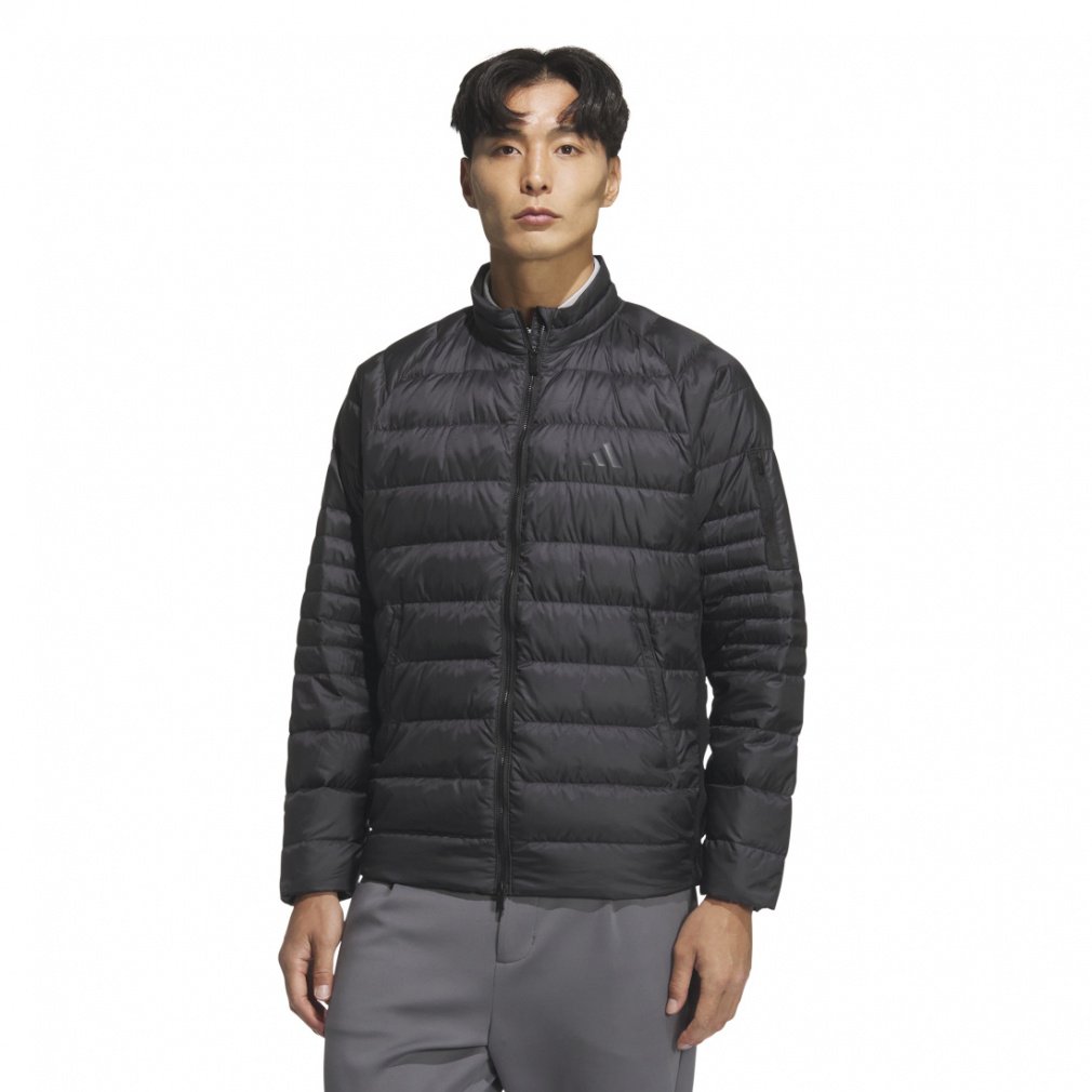 アディダス ゴルフウェア 中綿ジャケット 秋 冬 アームポケット付き