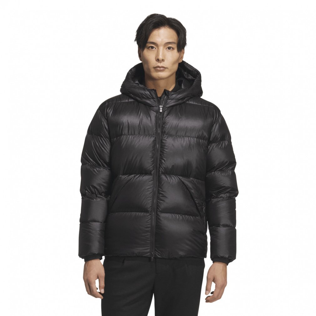 アディダス ゴルフウェア 長袖ウインドブレーカー 秋 冬 Pertex