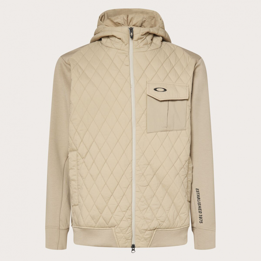 オークリー ゴルフウェア 長袖ウインドブレーカー 秋 冬 HYBRID PUFF FLEECE 8.0 (FOA408280) メンズ OAKLEY