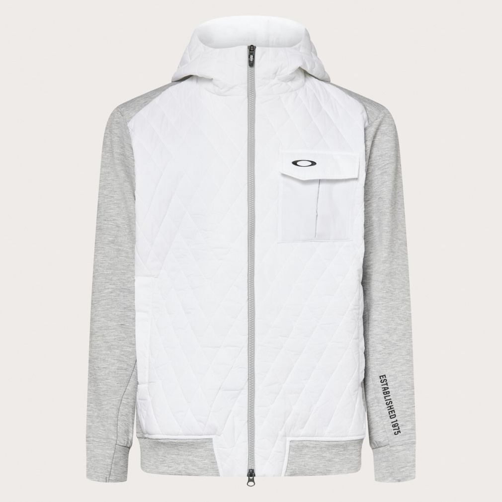 オークリー ゴルフウェア 長袖ウインドブレーカー 秋 冬 HYBRID PUFF FLEECE 8.0 (FOA408280) メンズ OAKLEY