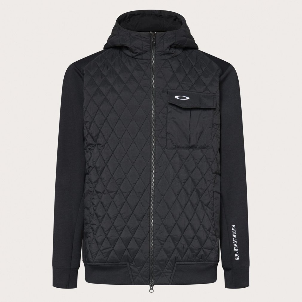 オークリー ゴルフウェア 長袖ウインドブレーカー 秋 冬 HYBRID PUFF FLEECE 8.0 (FOA408280) メンズ OAKLEY