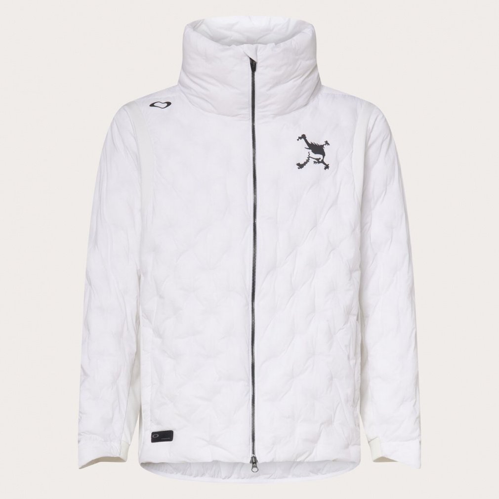 オークリー ゴルフウェア 長袖ウインドブレーカー 秋 冬 SKULL IDEALLY HYBRID PUFF JKT (FOA408277) メンズ OAKLEY