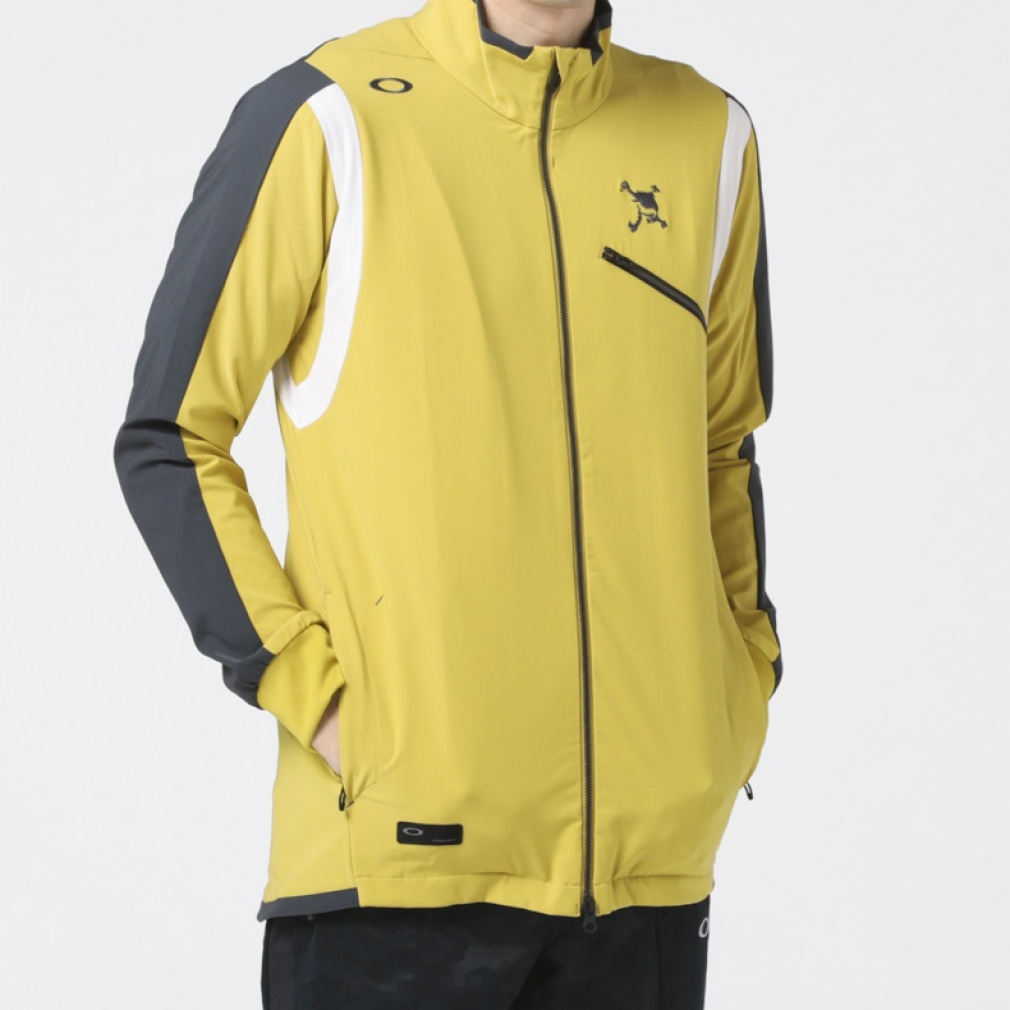 オークリー ゴルフウェア 長袖ウインドブレーカー 秋 冬 SKULL WATER RESISTANT JACKET 2.0 (FOA404234) OAKLEY