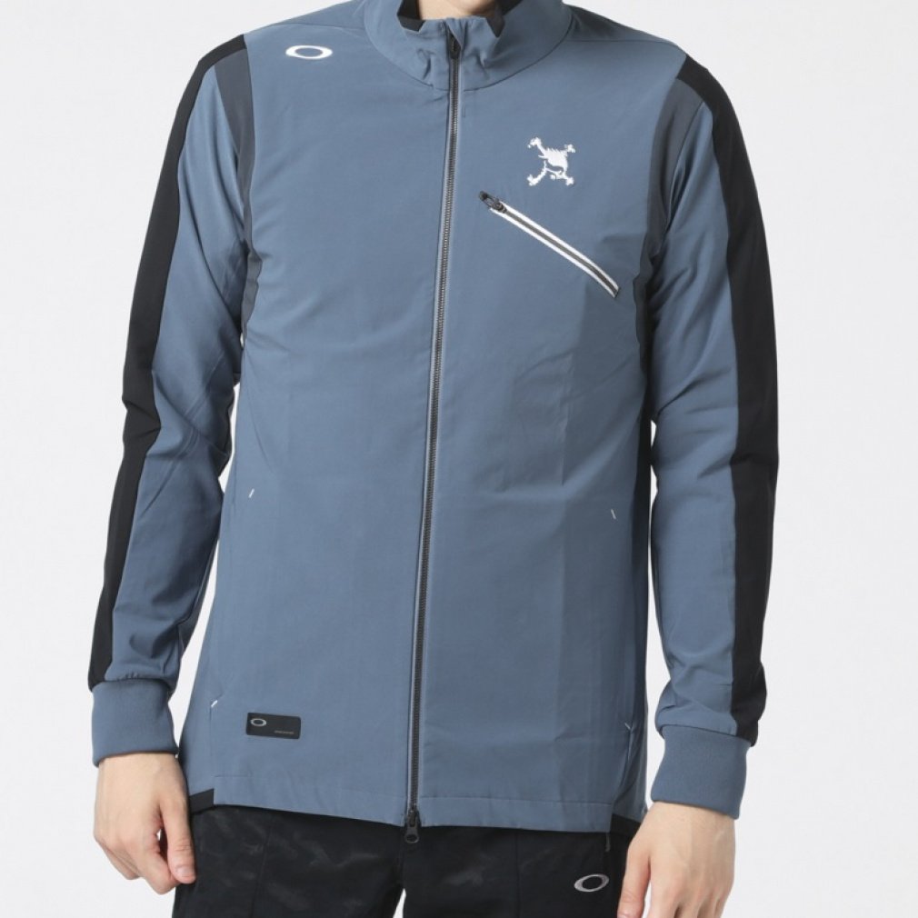 オークリー ゴルフウェア 長袖ウインドブレーカー 秋 冬 SKULL WATER RESISTANT JACKET 2.0 (FOA404234) OAKLEY