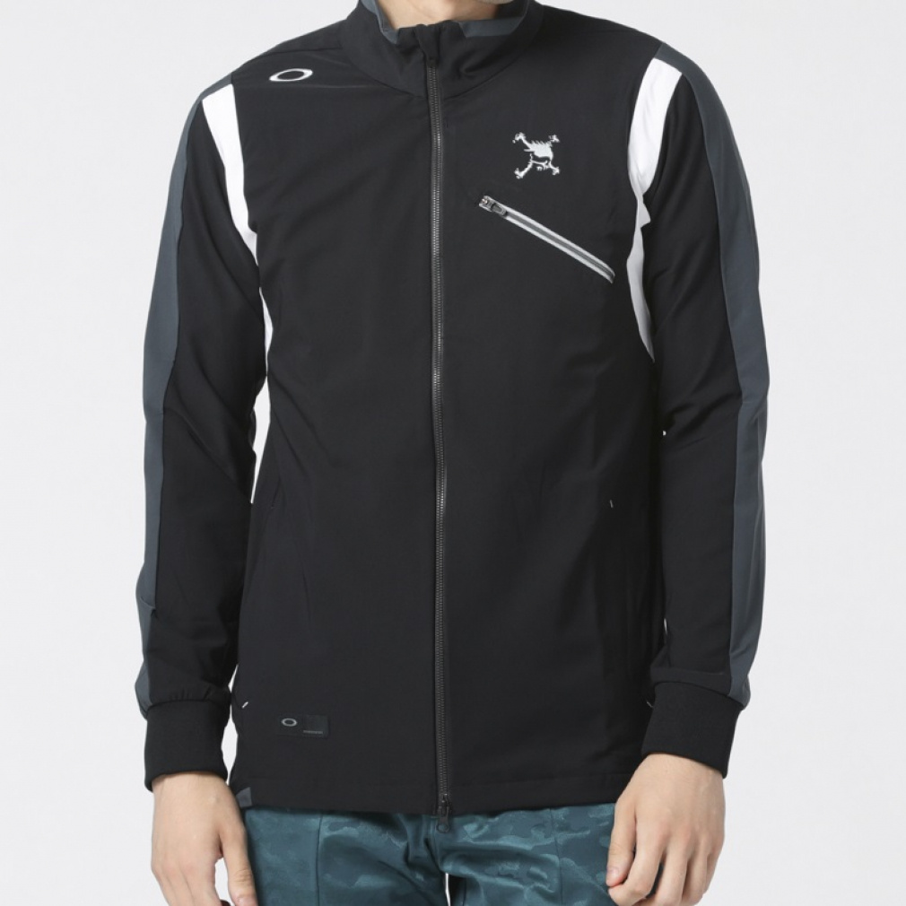 オークリー ゴルフウェア 長袖ウインドブレーカー 秋 冬 SKULL WATER RESISTANT JACKET 2.0 (FOA404234) OAKLEY