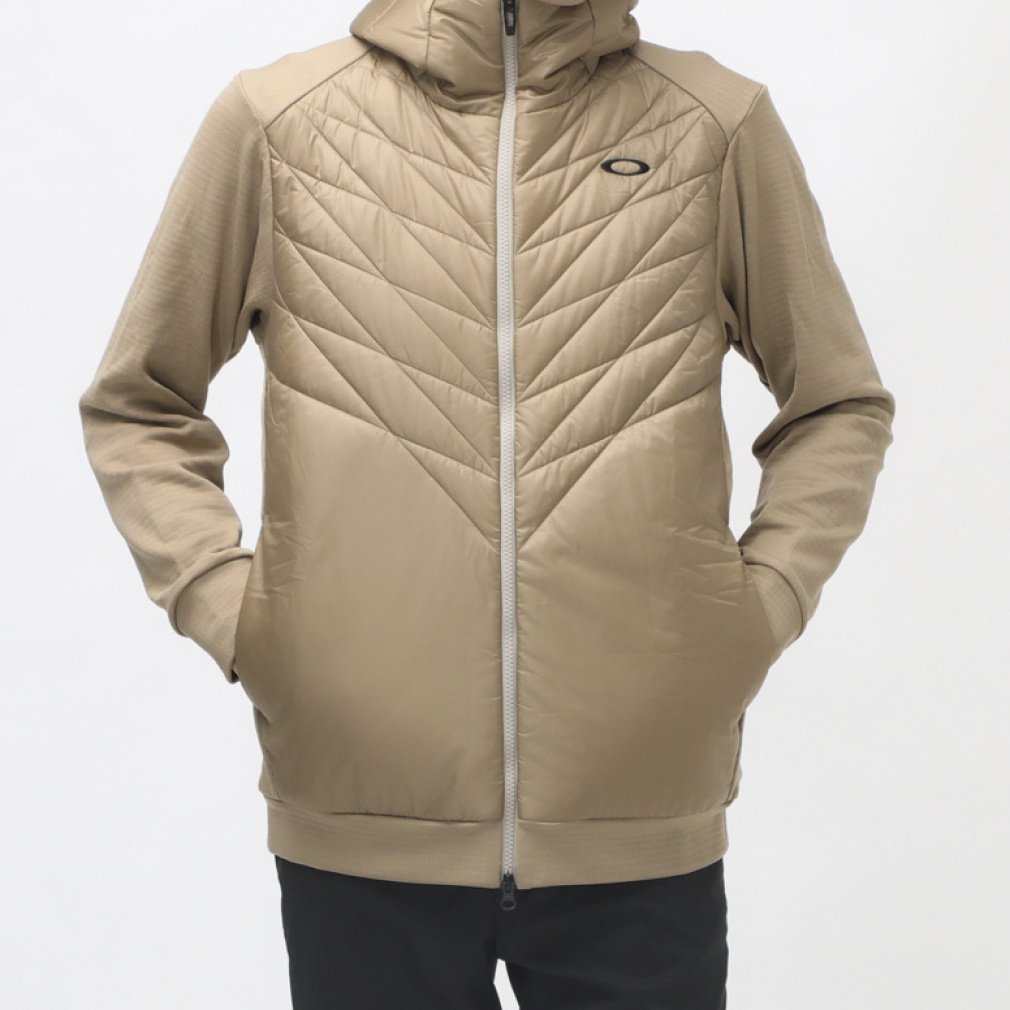 オークリー ゴルフウェア 中綿ジャケット 秋 冬 HYBRID PUFF FLEECE 7.0 (FOA406912) メンズ OAKLEY