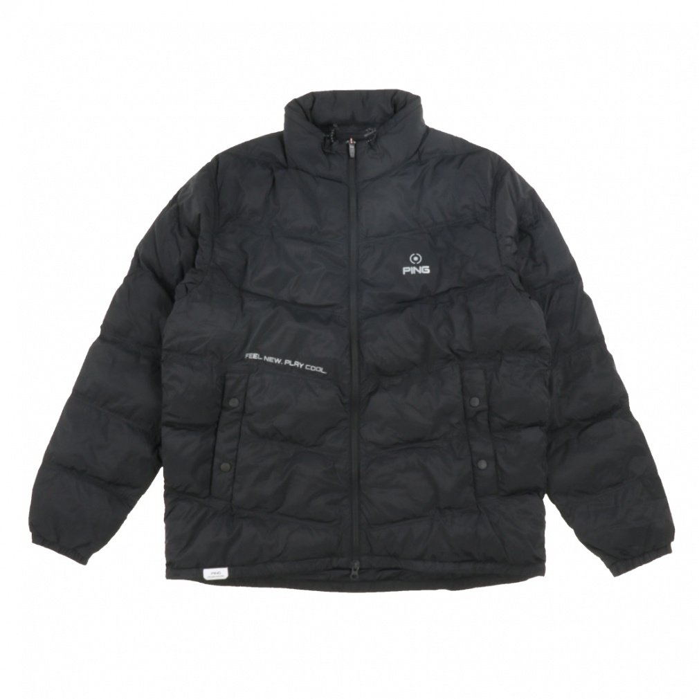 ピン ゴルフウェア 長袖ウインドブレーカー 秋 冬 24FWフルジップ中綿