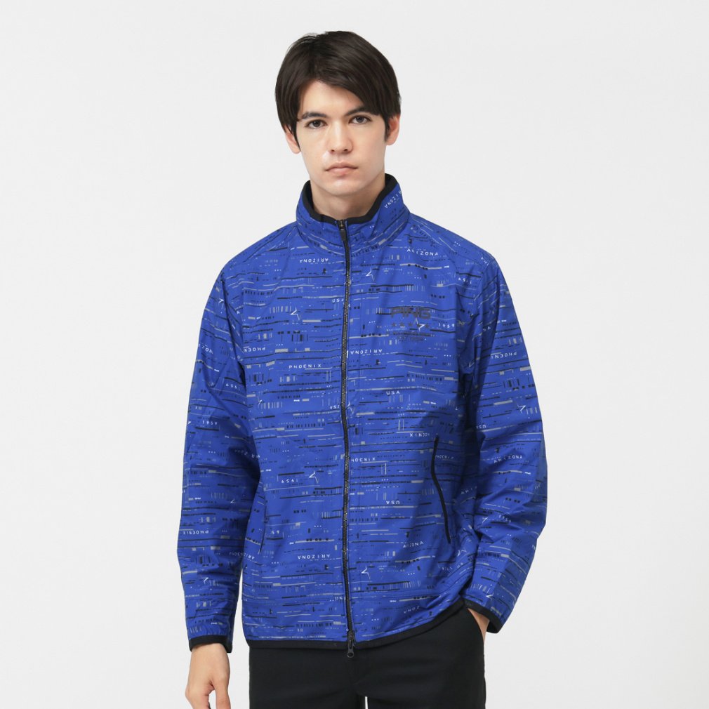 ピン ゴルフウェア 長袖ウインドブレーカー 秋 冬 24FWフルジップ