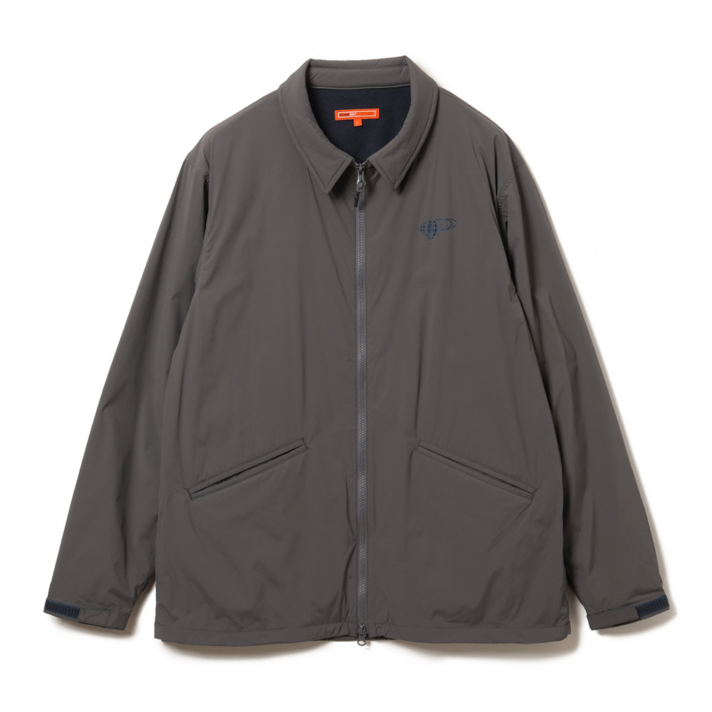 ORANGE LABEL / 裏フリース ナイロンコーチジャケット