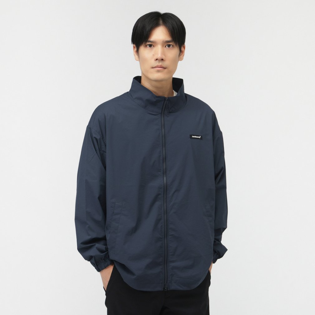 ジャック バニー ゴルフウェア 長袖ウインドブレーカー 秋 冬 ナイロンタフタ ブルゾン (2625220801) メンズ Jack Bunny!! ジャックバニー