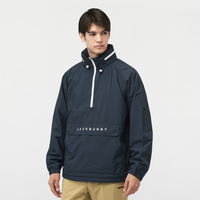 ジャック バニー ゴルフウェア 長袖ウインドブレーカー 秋 冬 オクタ裏