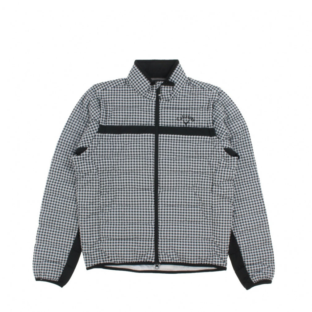 キャロウェイ ゴルフウェア 長袖ウインドブレーカー 秋 冬 スターストレッチ袖取り外し中綿ブルゾン (C25215107) メンズ Callaway